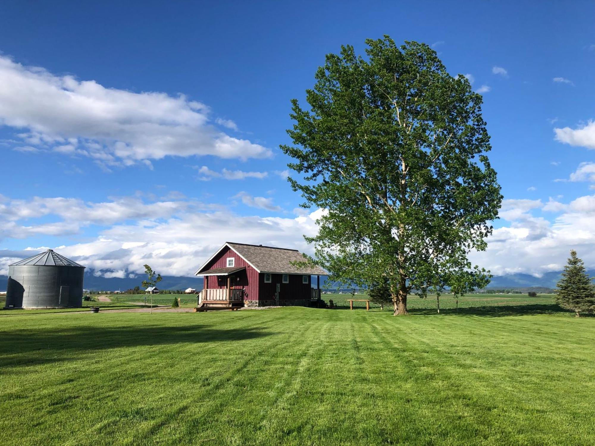 New Cabin With Spectacular Views Of Flathead Lake. Somers Exterior photo